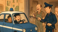 Barzelletta: un carabiniere dal carrozziere alle 8