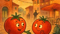 Barzelletta: Un pomodoro dice a un altro pomodoro
