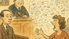 Barzelletta: In tribunale il giudice interroga il marito