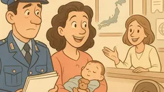 Barzelletta: Un carabiniere adotta un neonato giapponese