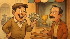 Barzelletta: Un signore apre un pacchetto