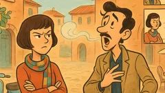 Barzelletta: Lei: perché non mi baci mai?