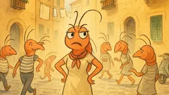 Barzelletta: «Non si riesce ad andare avanti!»